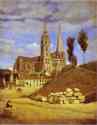 Jean-Baptiste-Camille Corot. Chartres Cathedral.