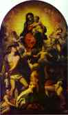 Correggio. Madonna and Child with St. Sebastian.