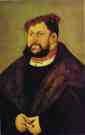 Lucas Cranach the Elder. Portrait of the Saxon Elector John the Constant.