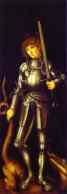 Lucas Cranach the Elder. St. George. Reverse Side of St. Anne Panel.