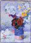 Henri-Edmond Cross. Flowers in a Glass.