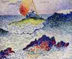 Henri-Edmond Cross. The Shipwreck.