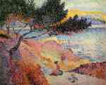 Henri-Edmond Cross. The Bay at Cavaliere.