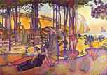 Henri-Edmond Cross. Evening Breeze.