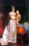 François-Pascal-Simon Gérard. Marie-Louise, Empress of France with Her son Napoleon II, King of Rome.