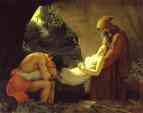 Anne-Louis Girodet de Roussy-Trioson. . The Burial of Atala.