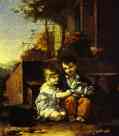 Pierre-Paul Prud'hon. Children with Rabbit.