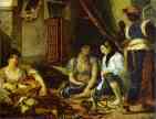 Eugène Delacroix. Women of Algiers in Their Apartment.