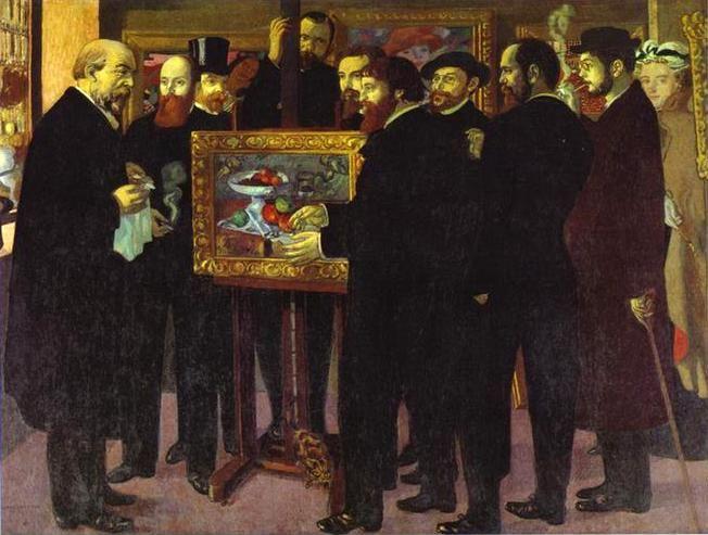 Maurice Denis. Homage to Cezanne.