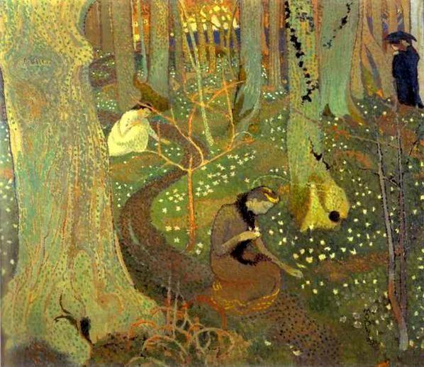 Maurice Denis. Easter Morning or Easter Mystery/Matin de Pàques ou Le Mystère de Pâques.