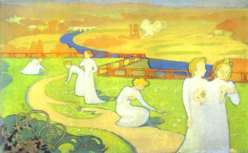 Maurice Denis. The Seasons Series: April/Cycle des saisons: Avril.