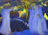 Maurice Denis. Holy Women Near the Tomb/Saintes Femmes au tombeau.