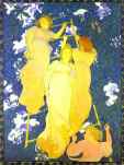 Maurice Denis. Ladder in the Leaves or Poetic Arabesques used for the Decoration of a Ceiling/L'Echelle dans le feuillage ou Arabesques poétiques pour la décoration d'un plafond.