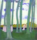 Maurice Denis. Green Trees or the Beeches of Kerduel/Les Arbres verts ou Les Hêtres de Kerduel.