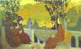 Maurice Denis. The Seasons Series: September or September Evening/Cycle des saisons: September ou Soir de septembre.