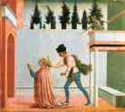Domenico Veneziano. The Martyrdom of St. Lucy.