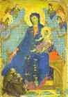 Duccio di Buoninsegna. Madonna of the Franciscans.
