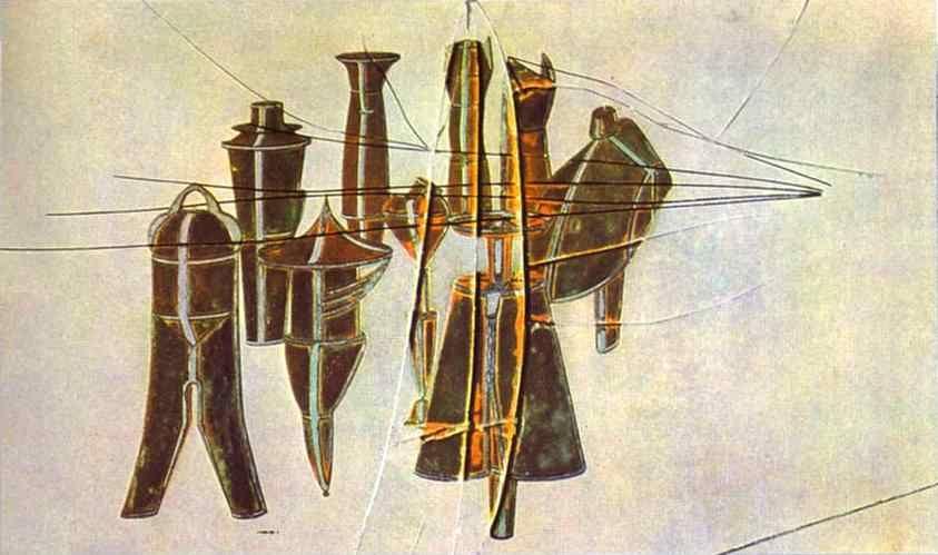 Marcel Duchamp. Nine Malic Molds/Neuf moules mâlic.