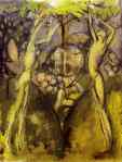 Marcel Duchamp. Young Girl and Man in Spring/ Jeune homme et jeune fille dans le printemps.