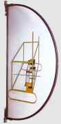 Glider Containing a Water Mill in Neighboring Metals./Glissière contenant un...