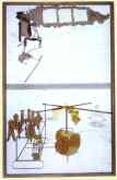 Marcel Duchamp. The Bride Stripped Bare By Her Bachelors, Even or The Large Glass.