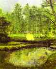 Marcel Duchamp. Landscape at Blainville.