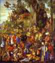Albrecht Durer. The Martyrdom of the Ten Thousand.