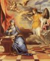El Greco. The Annunciation.