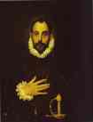 El Greco. Portrait of a Nobleman with His Hand on His Chest.
