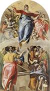 El Greco. Assumption of the Virgin.