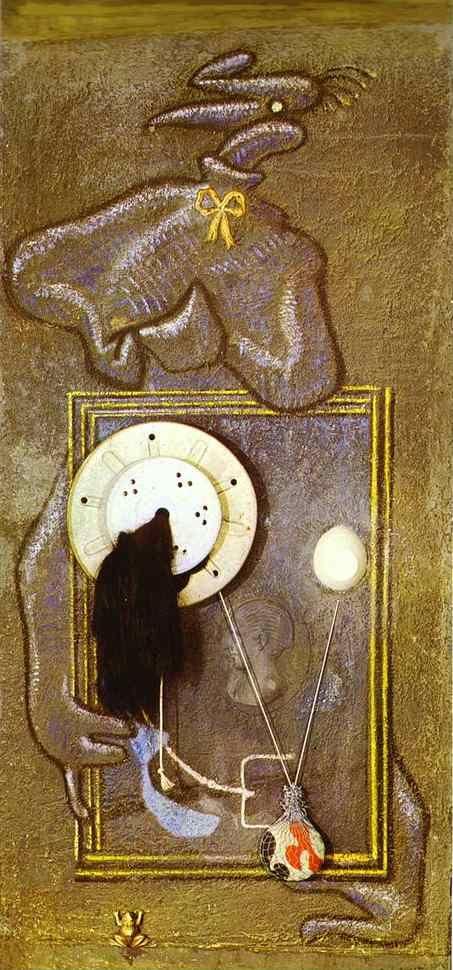 Max Ernst. Loplop Introduces a Young Girl.