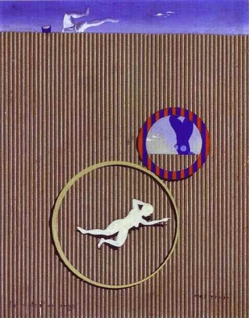 Max Ernst. The Fall of an Angel / La Chute d'un ange.