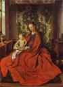 Jan van Eyck. Madonna from the Inn's Hall.