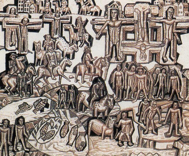 Pavel Filonov. Execution (After 1905).