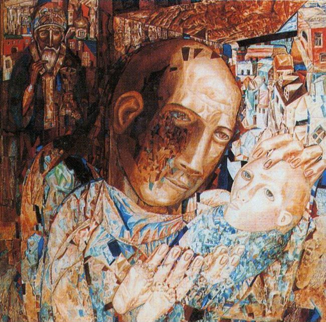 Pavel Filonov. Mother.