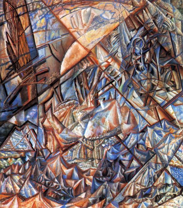 Pavel Filonov. October. Landscape. Formula.