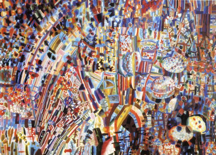 Pavel Filonov. Composition.