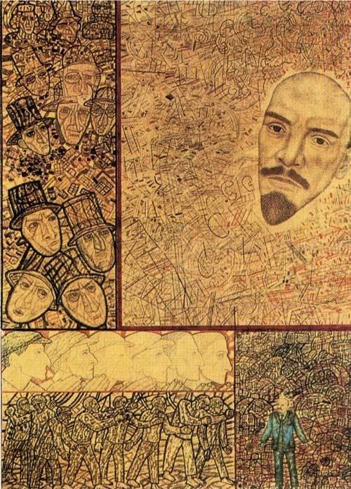 Pavel Filonov. GOELRO (Lenin's Plan for the Electrification of Russia).