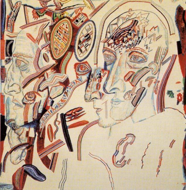 Pavel Filonov. Heads.