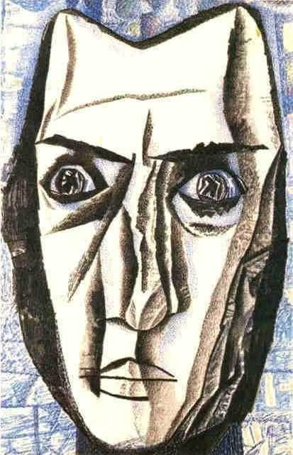 Pavel Filonov. Head.