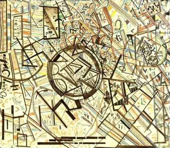 Pavel Filonov. Formula of the Universe.