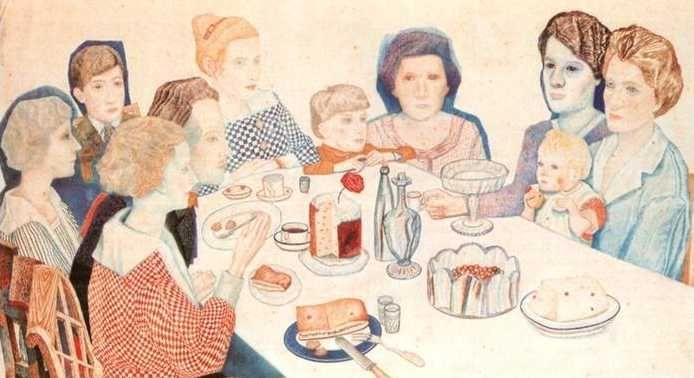 Pavel Filonov. A Family Portrait.