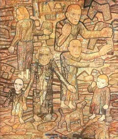 Pavel Filonov. After the Raid.