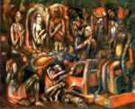 Pavel Filonov. The Feast of Kings.