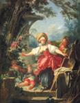 Jean-Honoré Fragonard. Blindman's Bluff.