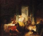 Jean-Honoré Fragonard. The Italian Family.