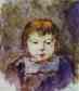 Paul Gauguin. Portrait of Gauguin's Daughter Aline.
