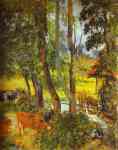 Paul Gauguin. Cattle Drinking.