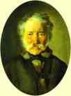 Nikolay Gay. Portrait of Piotr Zabela.
