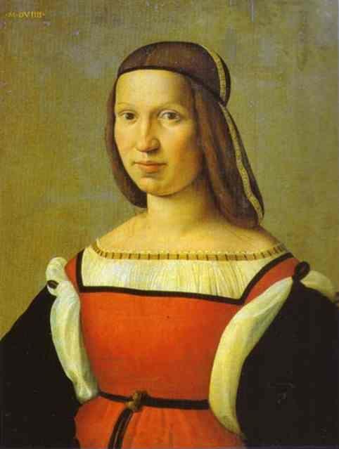 Ridolfo Ghirlandaio. Portrait of a Lady.